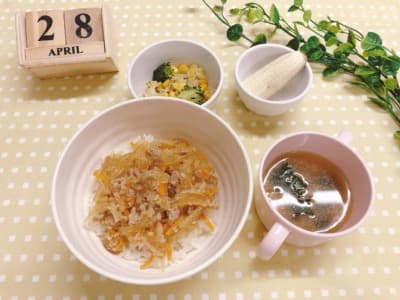 今日の給食4月28日㈫