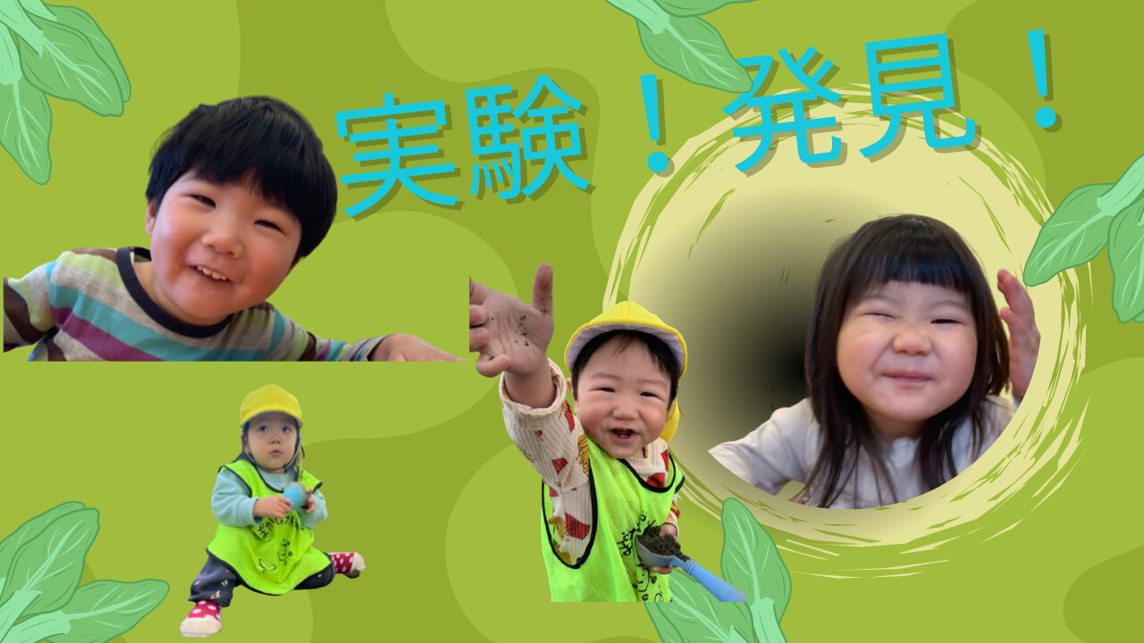 科学と自然の発見DAY！ぽかぽか保育園