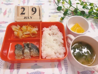 今日の給食7月29日(水)