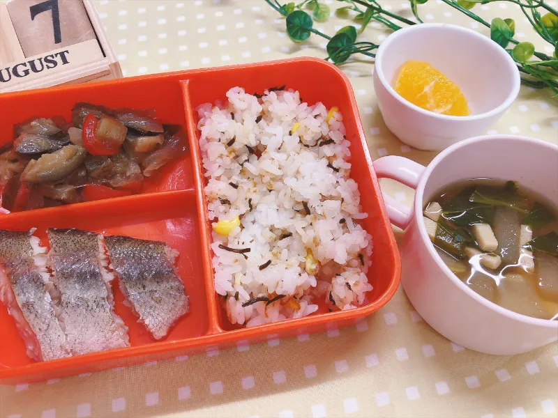 今日の給食8月7日(金)