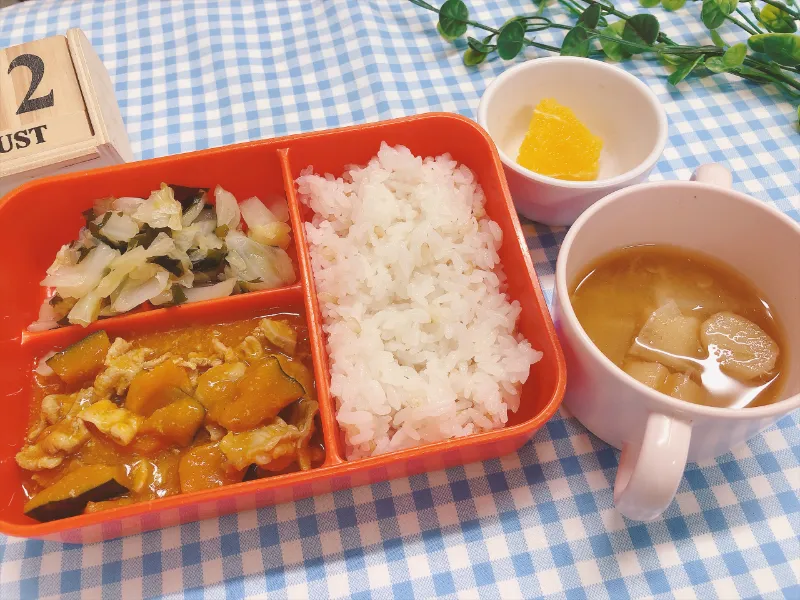 今日の給食8月12日㈬
