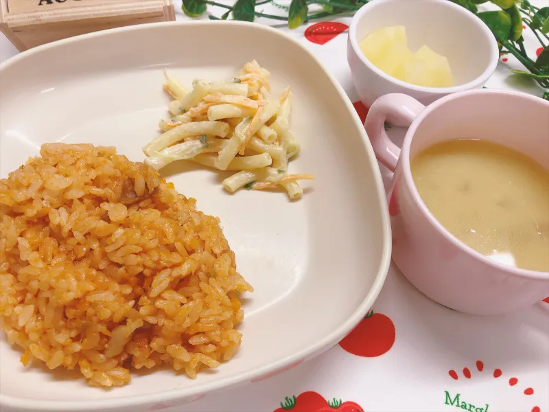 今日の給食8月13日(木)