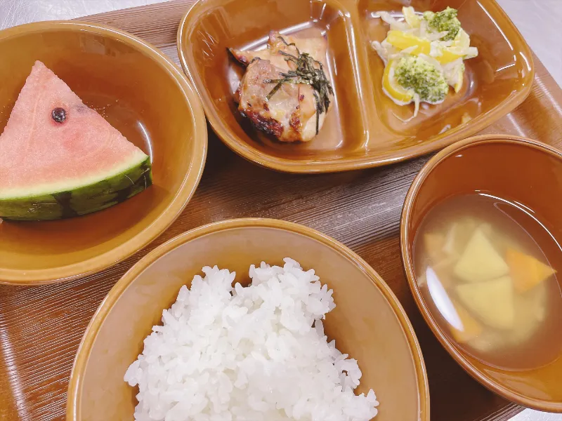 今日の給食7月30日㈭