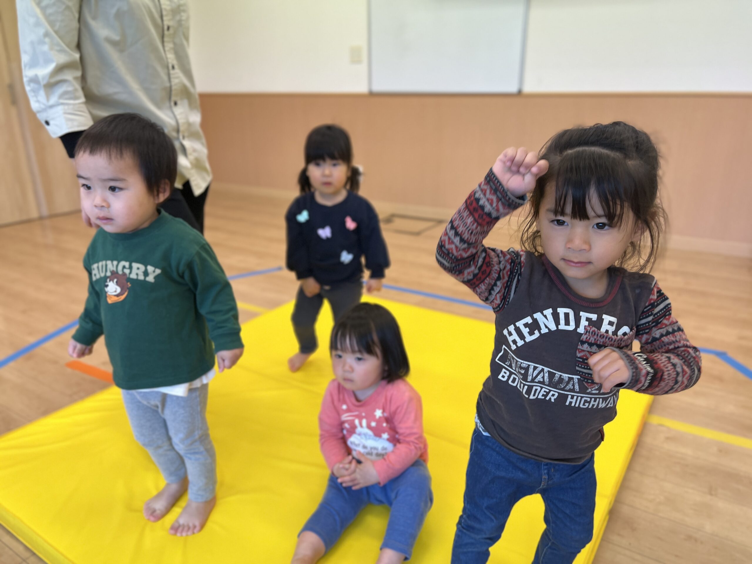 春らんまん♪音楽あそび高倉園