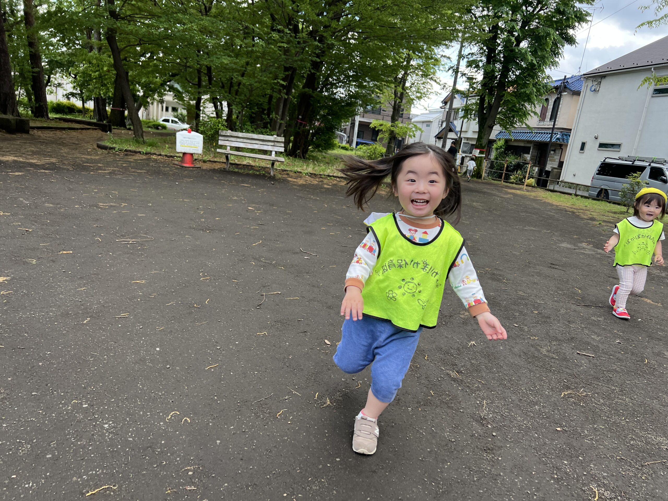 自然と英語にたっぷり触れた一日☆元気いっぱい笑顔のぽかぽか保育園