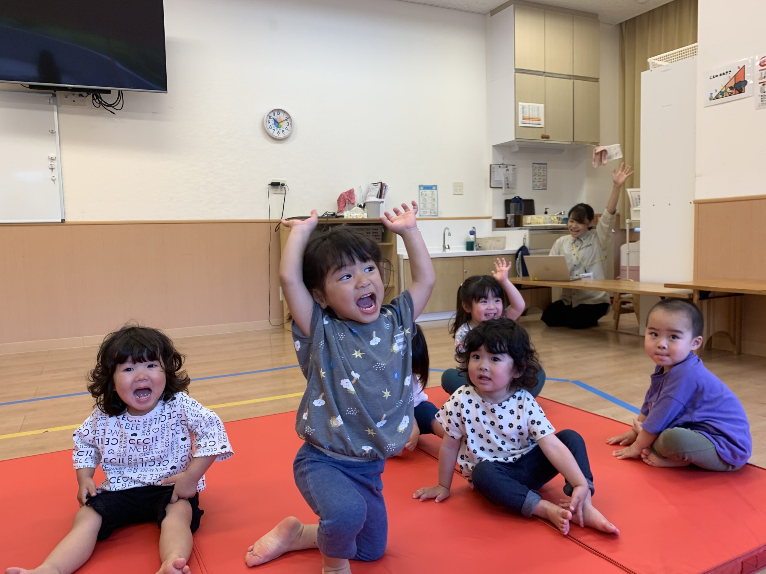 【音楽あそび】カラフルな春♪