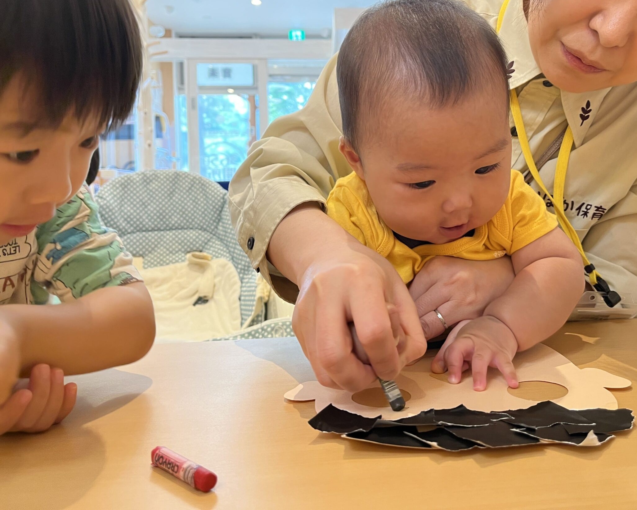 6月制作①「父の日」 ぽかぽか保育園多摩平園