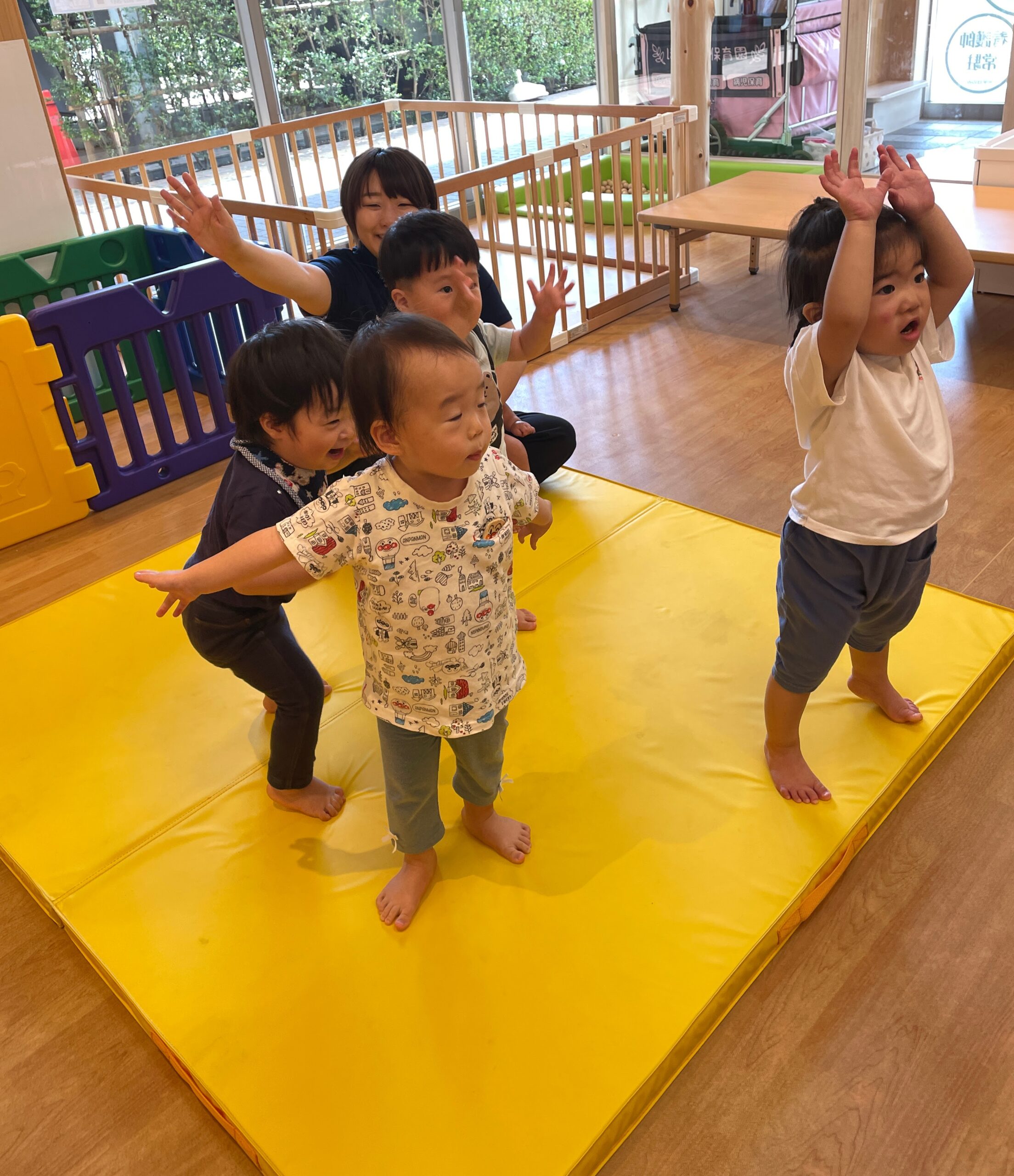 雨のオンガク♪多摩平園音楽あそび