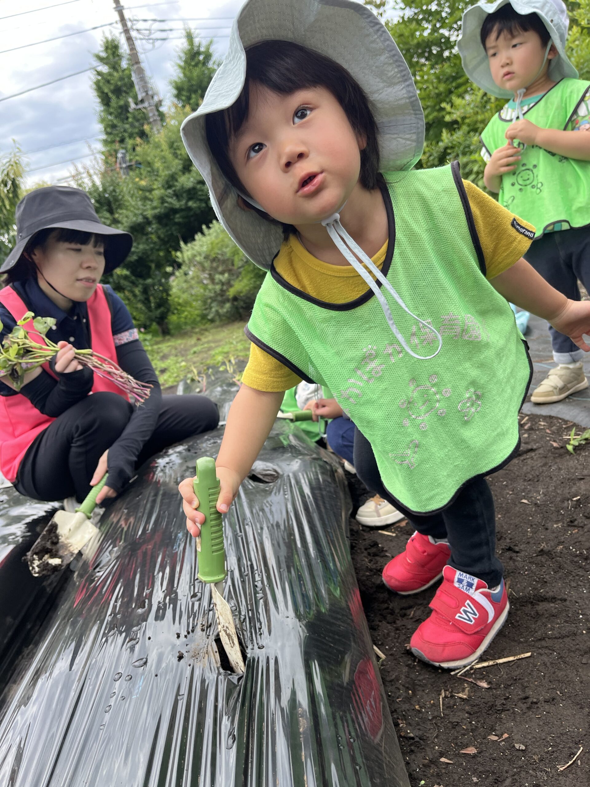 小さな手で大きな一歩 ぽかぽか保育園多摩平園