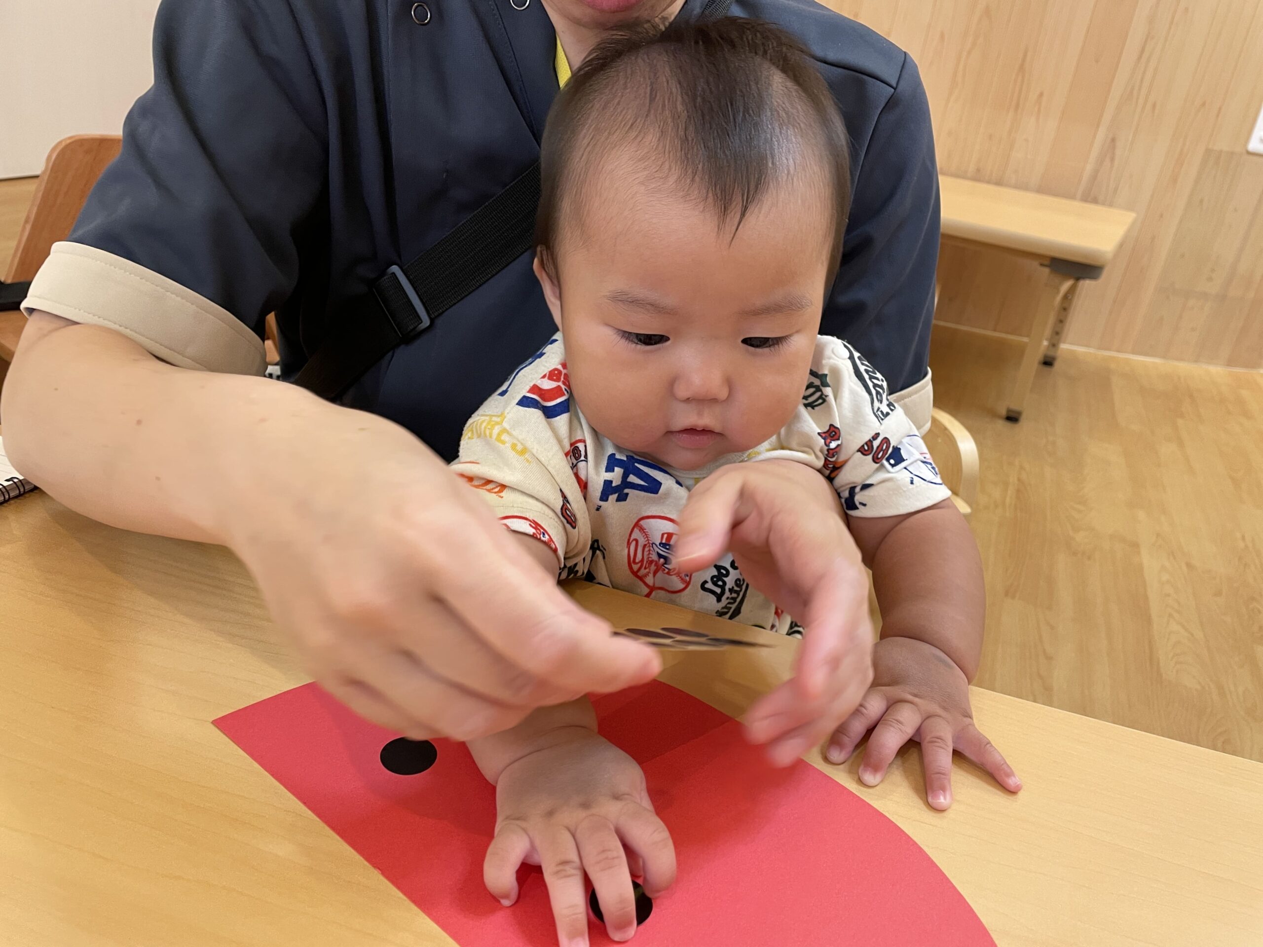 7月制作　すいか　　ぽかぽか保育園多摩平園