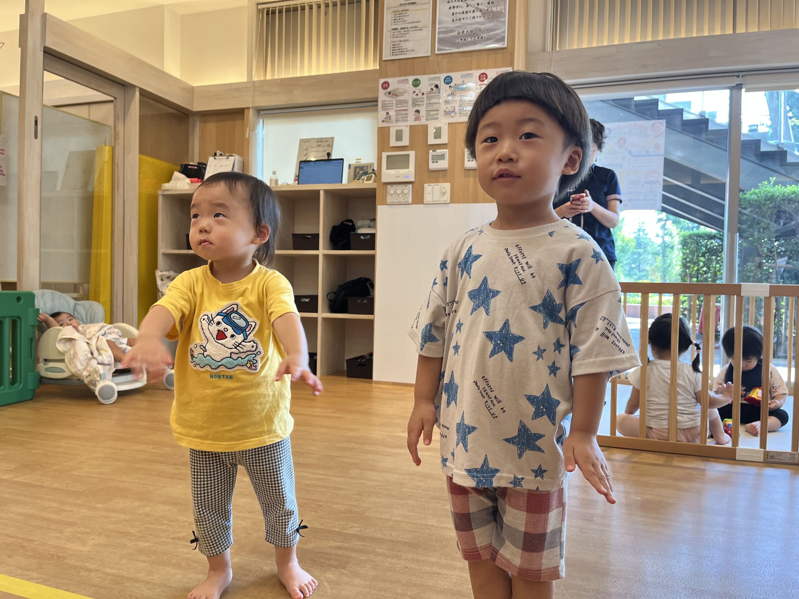 今日もたのしかったね♬　ぽかぽか保育園多摩平園