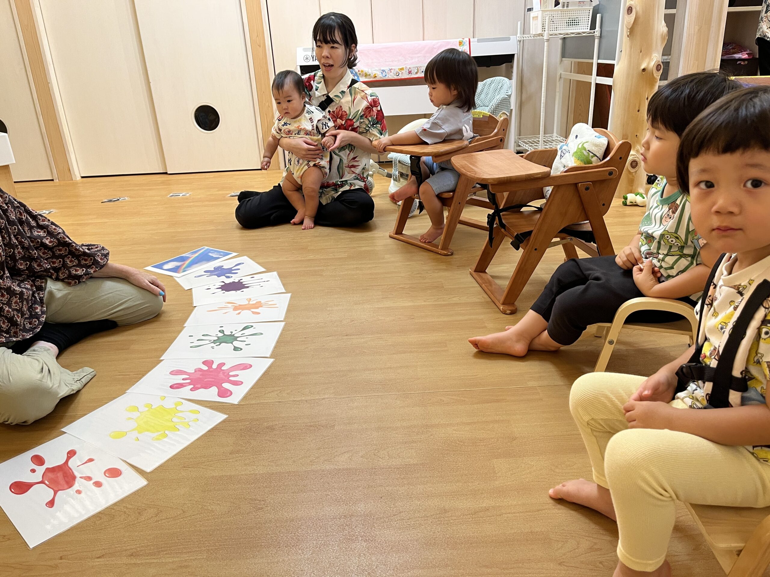 英語遊びと衛生指導にスイカ割り！～ぽかぽか保育園多摩平園