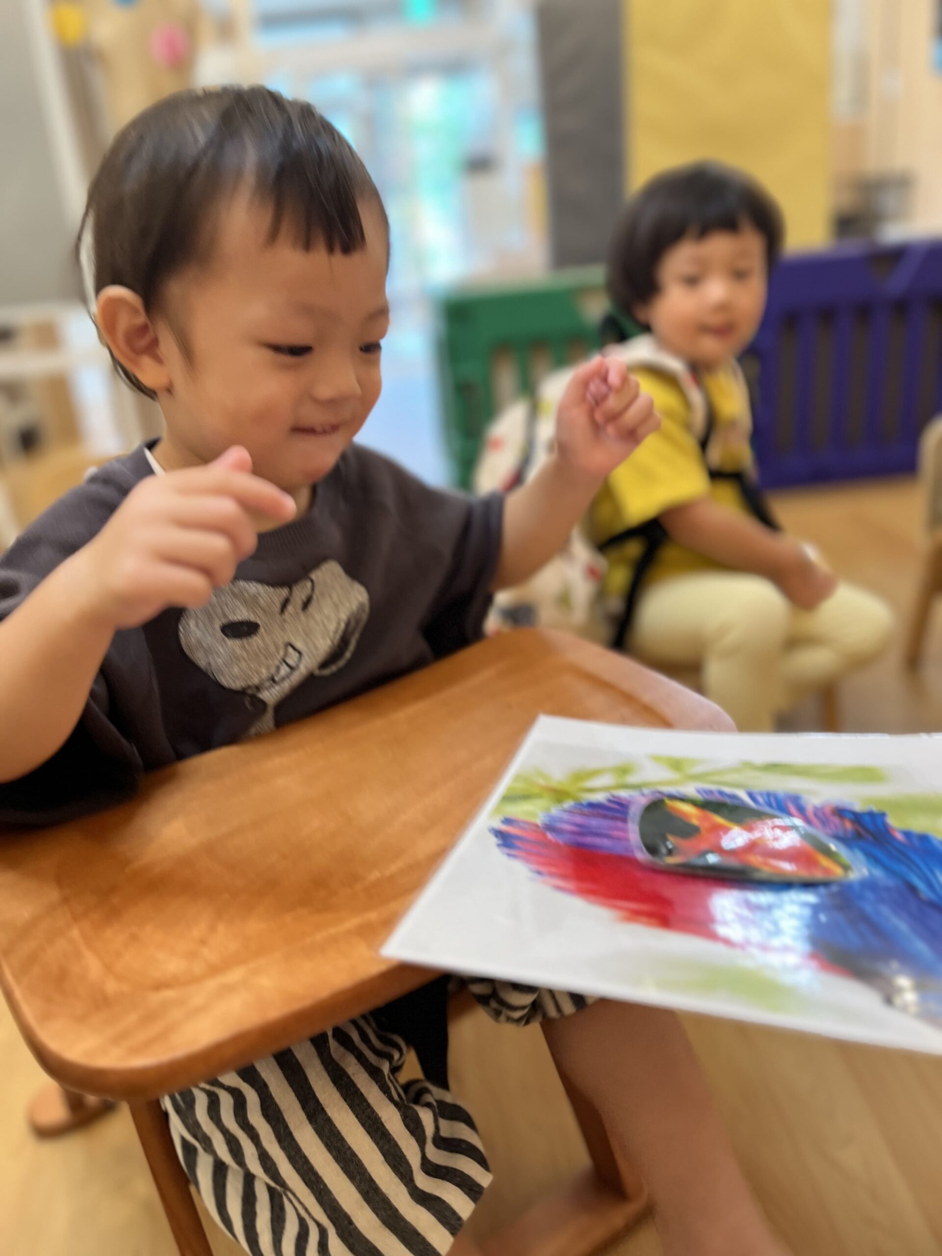 英語遊び＆公園でかけっこ大会！！　ぽかぽか保育園多摩平園