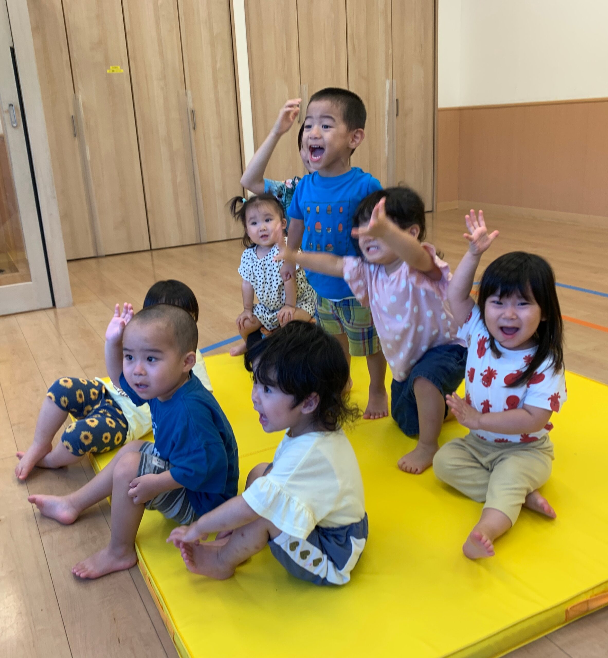 夏と言えば♪音楽あそび高倉園