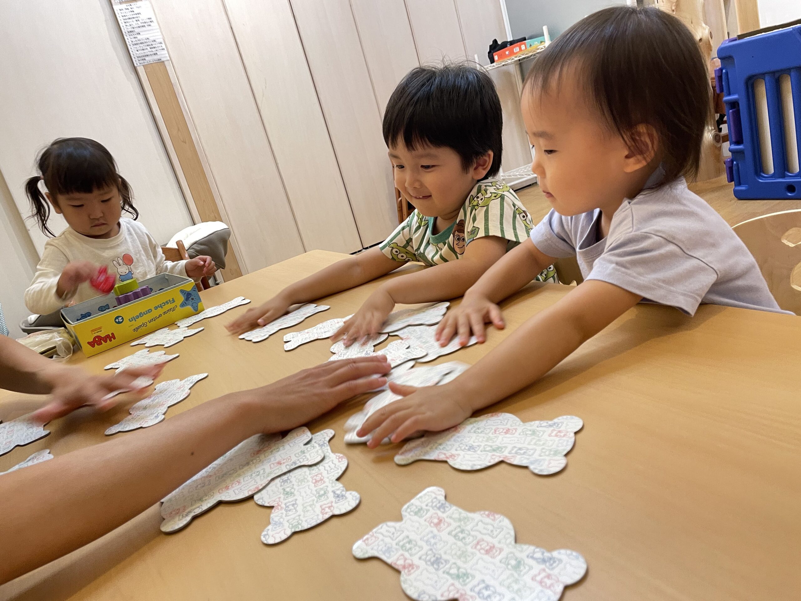 台風の大雨でも室内遊びで元気いっぱい!|日野市保育園・365日開所・小規模 ぽかぽか保育園多摩平園