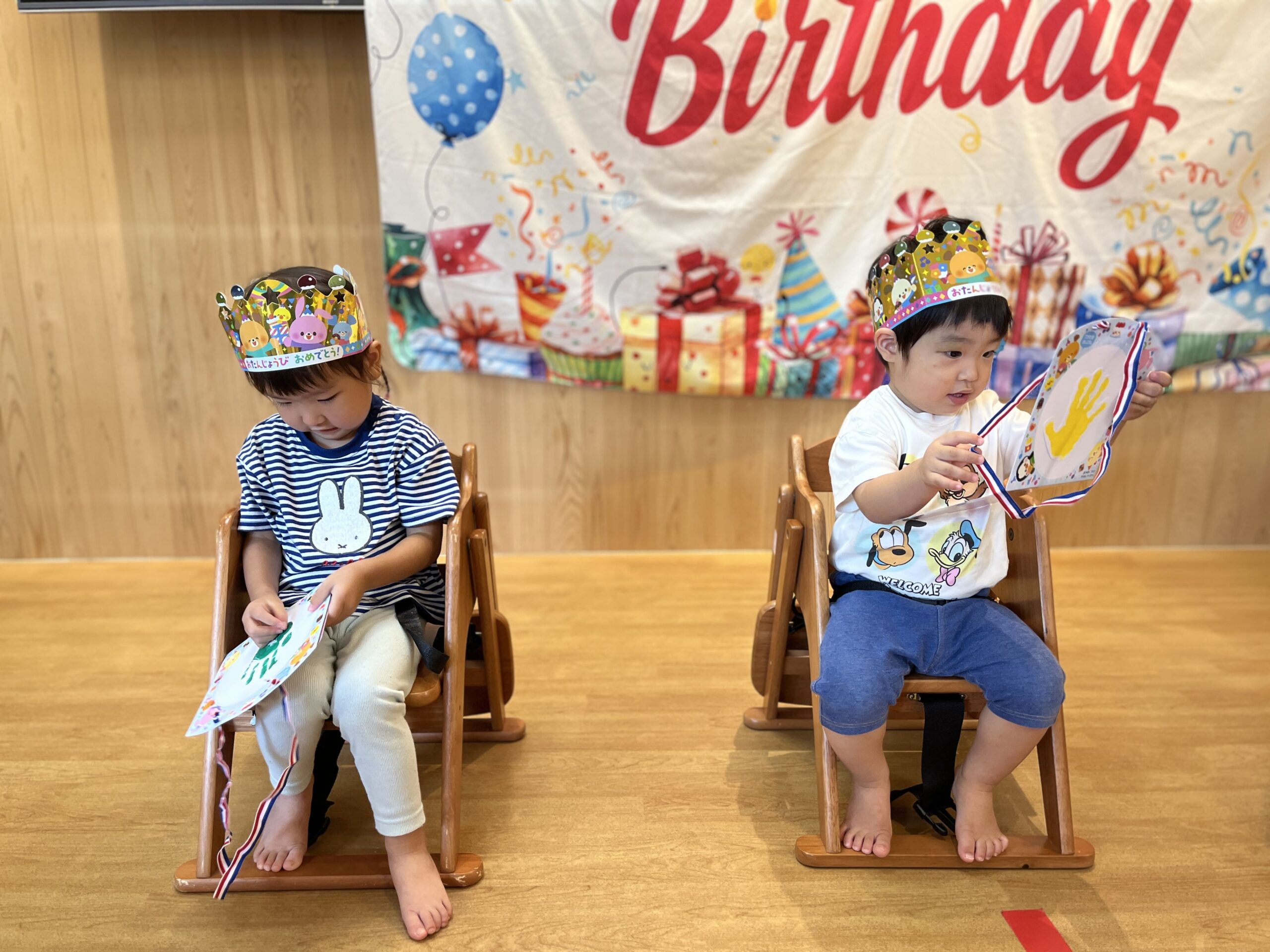 笑顔あふれるお誕生日会とテラスあそび｜365日開所×小規模で手厚い保育 ぽかぽか保育園多摩平園