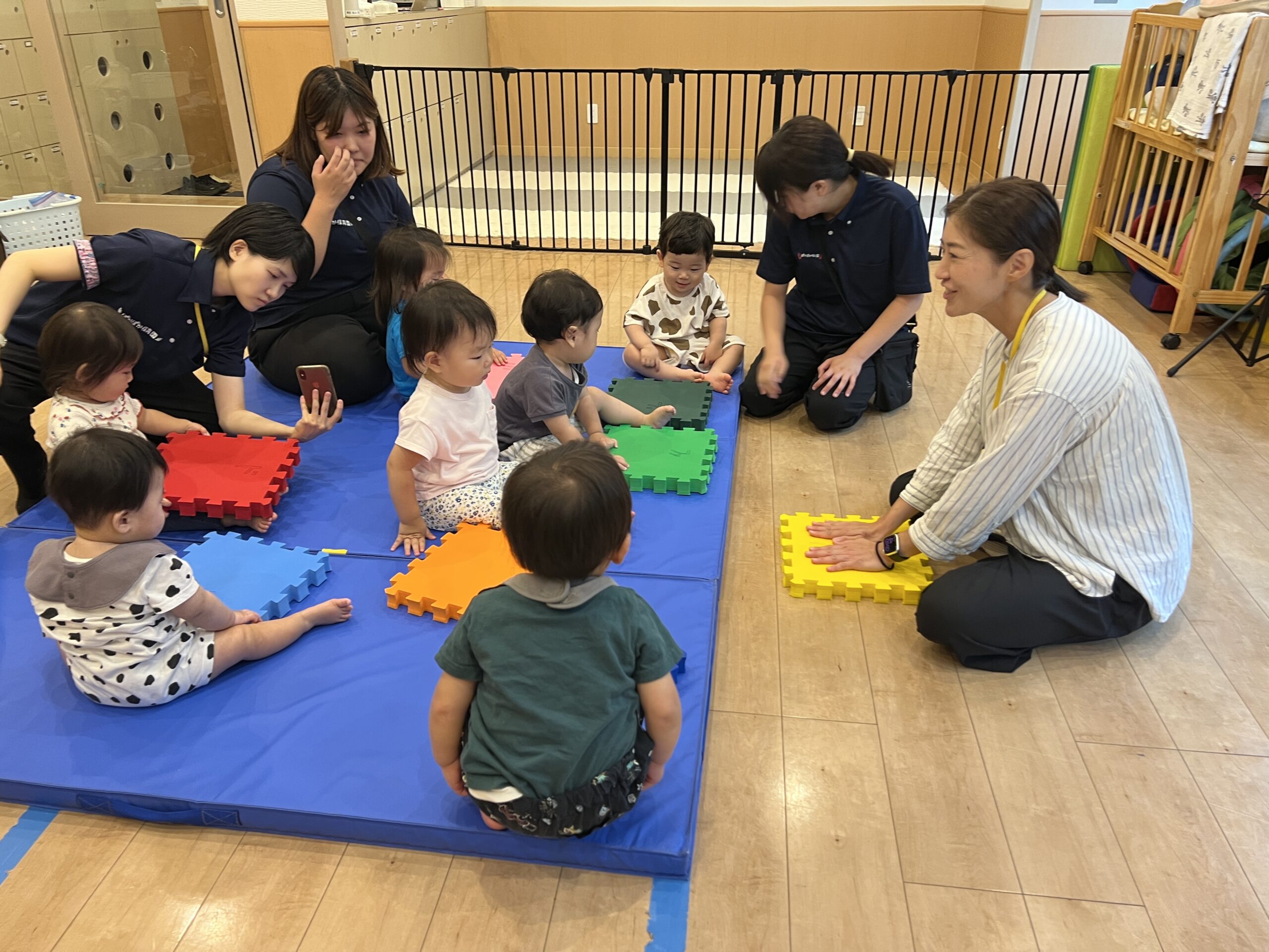 【音楽あそび】残暑でも元気~!!!