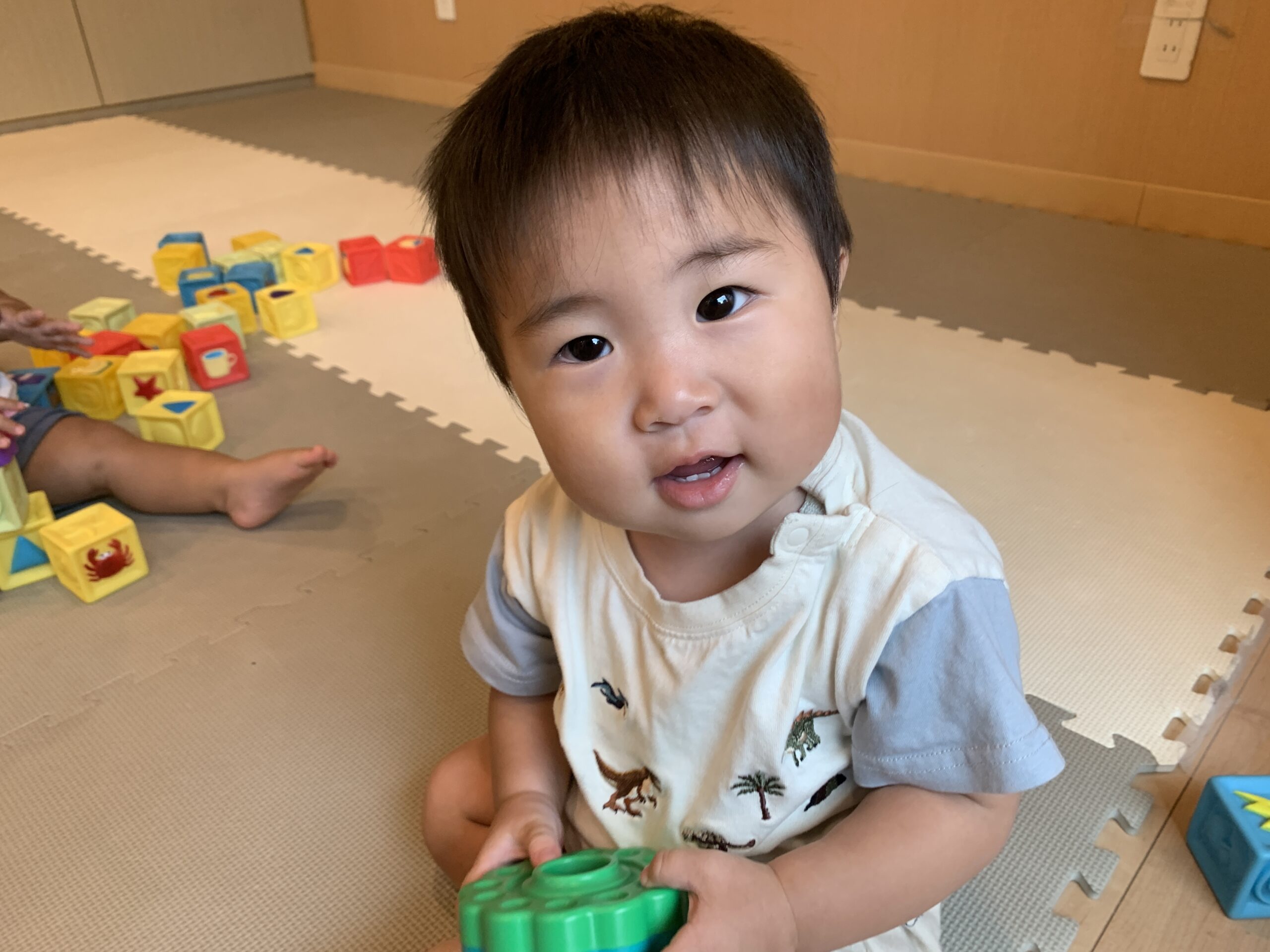 みんな一緒にお水遊び！　ぽかぽか保育園