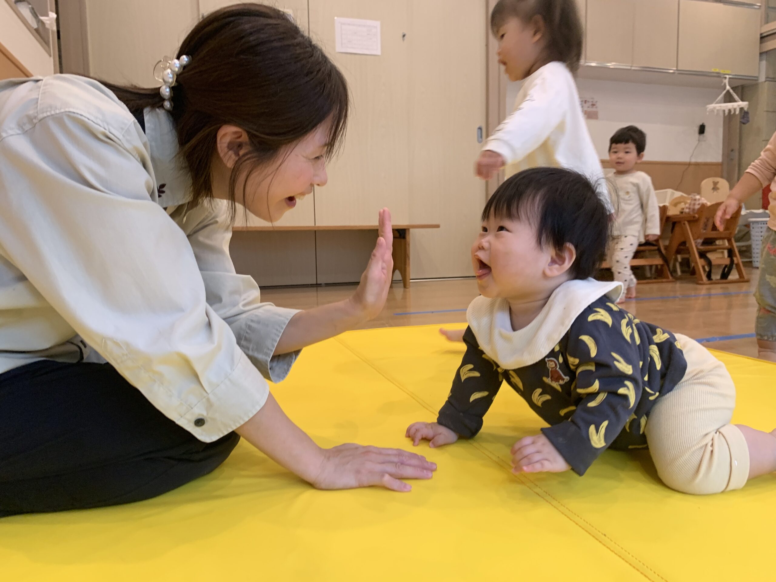 雨上がりの楽しい全身運動！　ぽかぽか保育園
