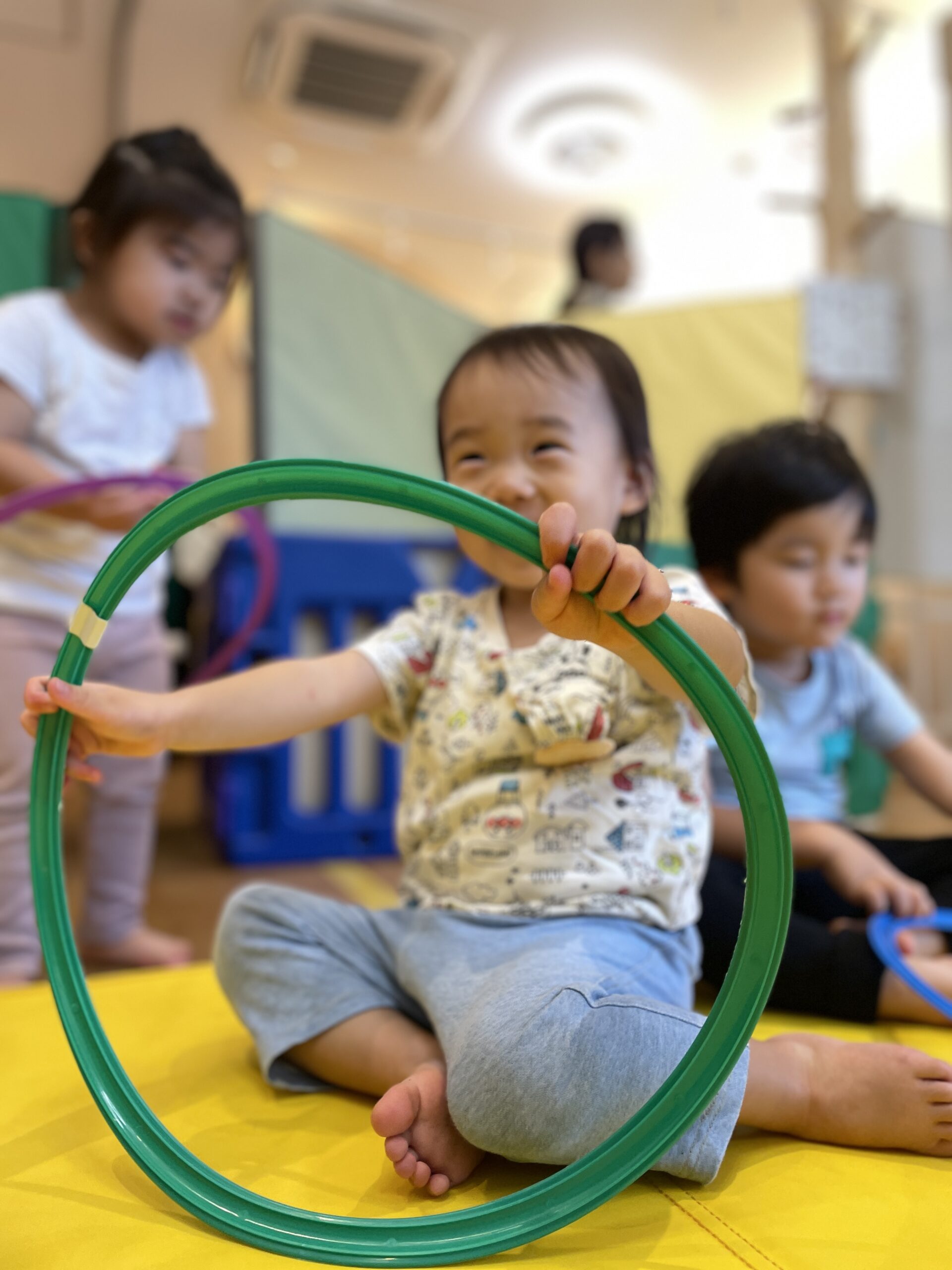 【音楽あそび】電車にのっておでかけ♪～多摩平園～