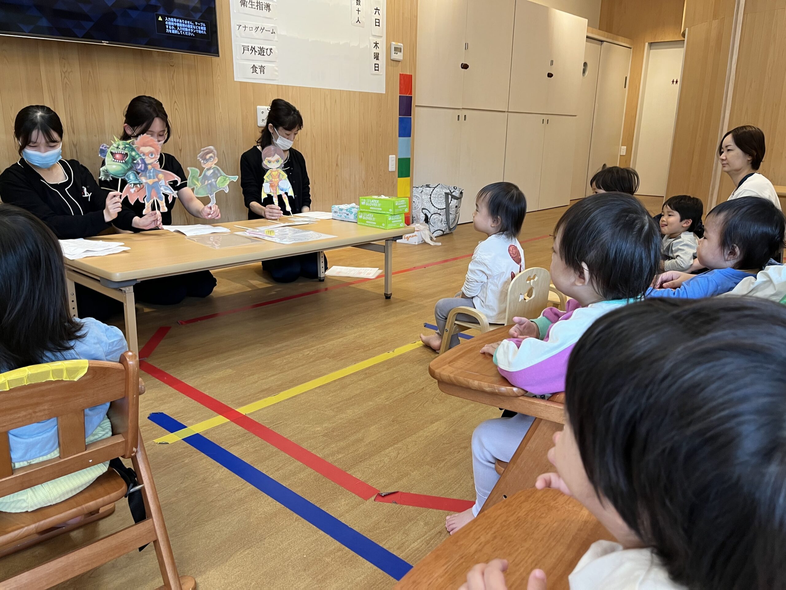 がんばったフッ素塗布と公園でシャボン玉！｜八王子市保育園 ぽかぽか保育園多摩平園
