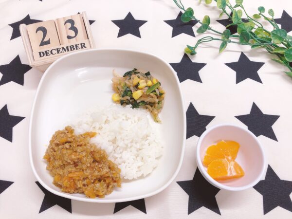 今日の給食12月23日(火)