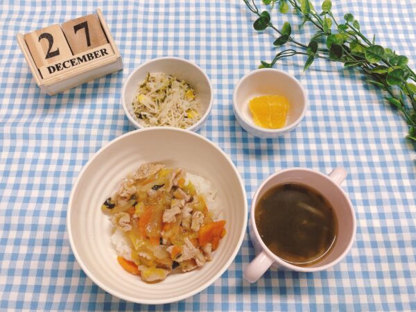 今日の給食 12月27日(土)