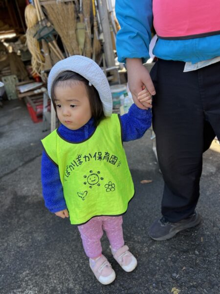 ワクワク！お餅つき！　ぽかぽか保育園