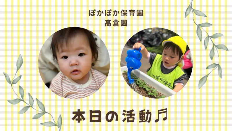 体を動かし、五感で学ぶ曇りの日