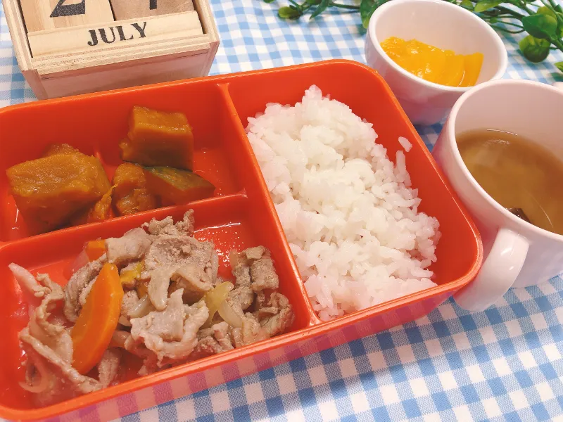 今日の給食7月27日㈪
