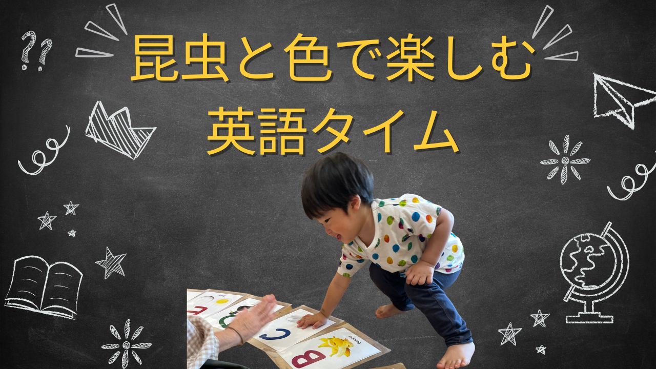 昆虫と色で楽しむ英語タイム