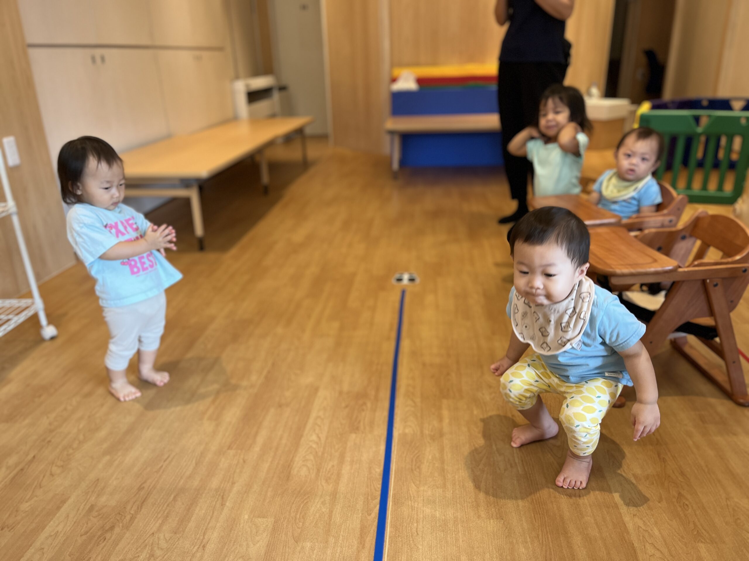 かぼちゃかぶとうもろこし～！　ぽかぽか保育園多摩平園