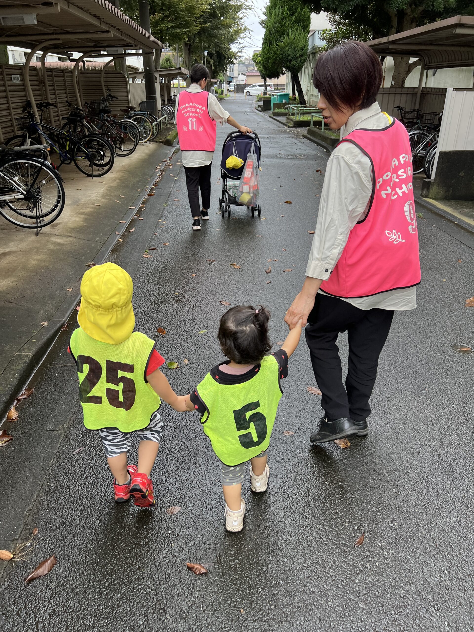 小雨もへっちゃら♪ぽかぽか保育園☆