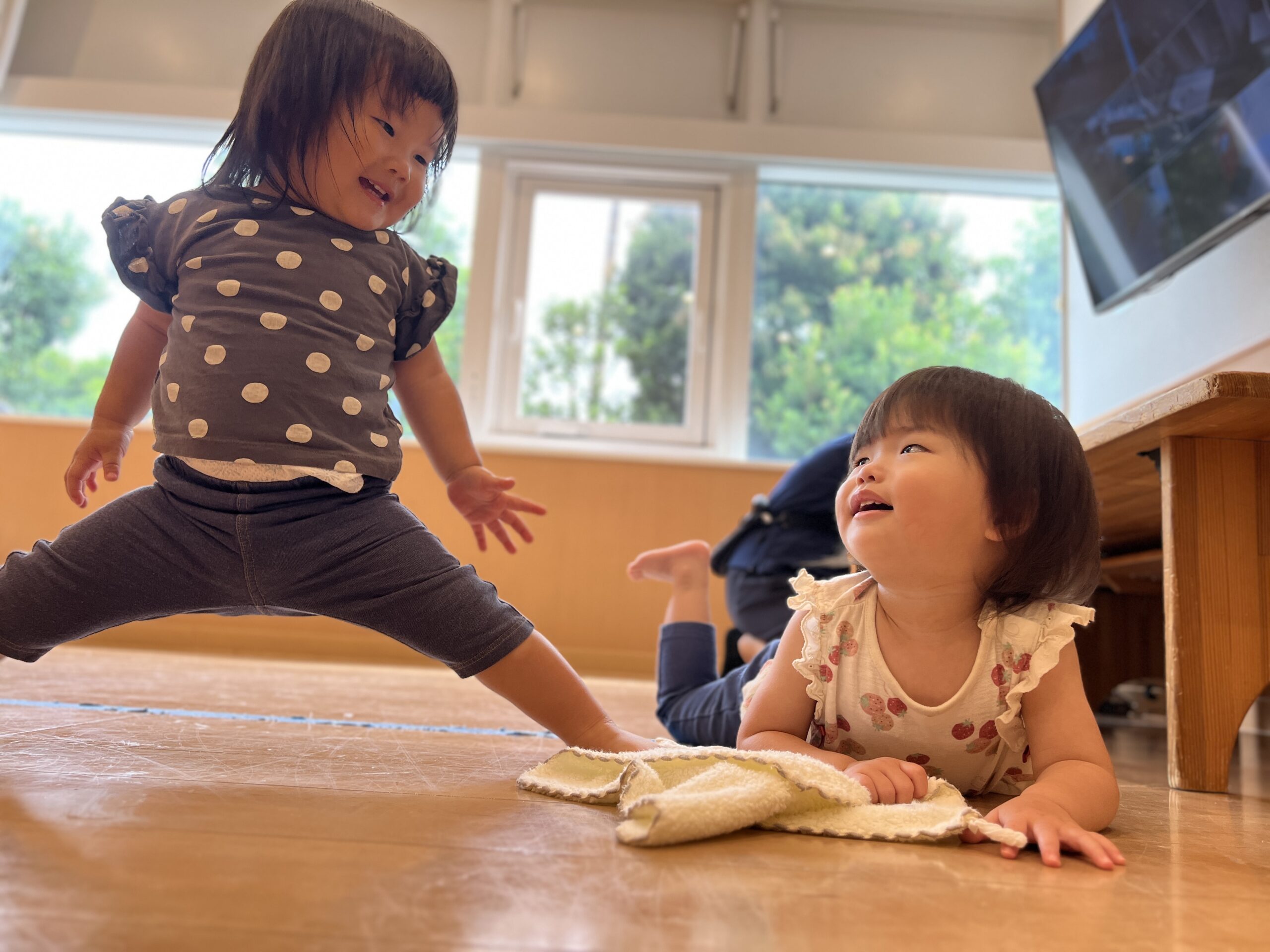室内で元気いっぱい！楽しい挑戦と発見の一日！八王子・日野 ぽかぽか保育園